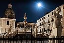 SAVARINO FRANCESCO - Gruppi marmorei nella notte di Palermo